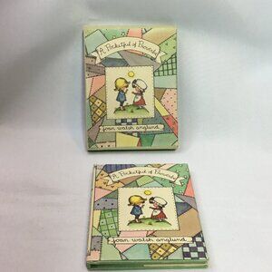 Vintage "A Pocket Full Of Proverbs" Joan Walsh Anglund HC Book & Slipcover 1964